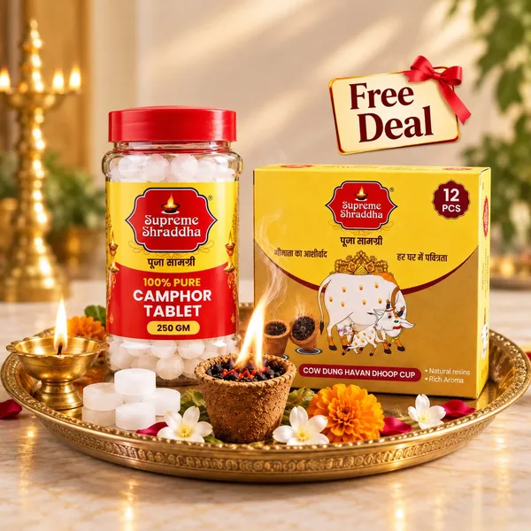 Pure_Camphor_Tablets_250_gm_and_Sambrani_Dhoop_Cup_FREE_for_Puja,_Aarti,_Havan_And_Meditation