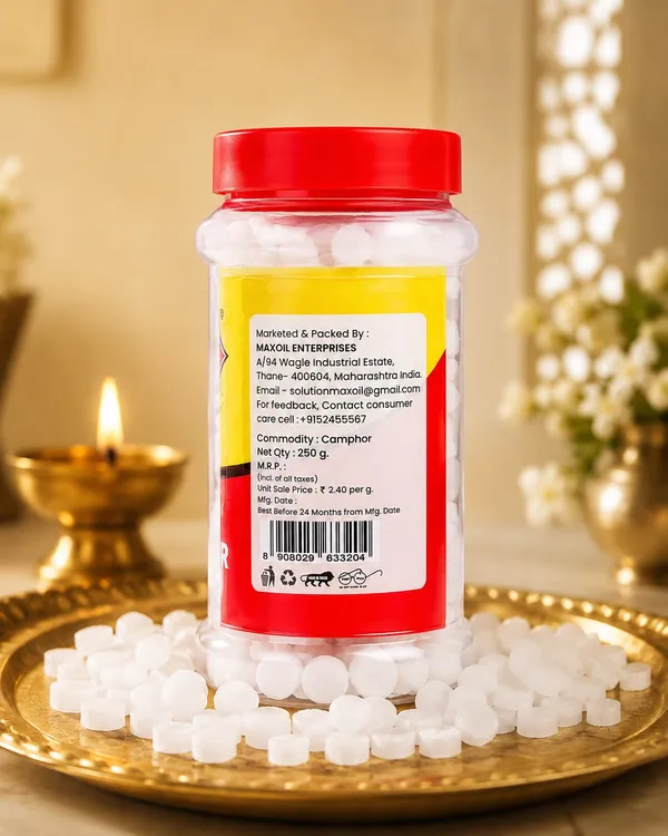 Pure_Camphor_Tablets_250_gm_and_Sambrani_Dhoop_Cup_FREE_for_Puja,_Aarti,_Havan_And_Meditation