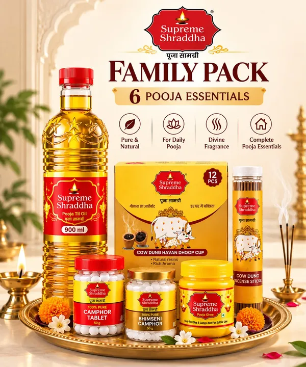 Monthly_Pooja_Kit_–_Shuddh_Pooja_Samagri_Combo_(Pack_of_6)_|_Pooja_Oil_900_ml,_Pooja_Ghee_500_g,_Pure_Camphor_50_g,_Desi_Cow_Dung_Agarbatti_&_Dhoop_Cups_(12_Pcs)