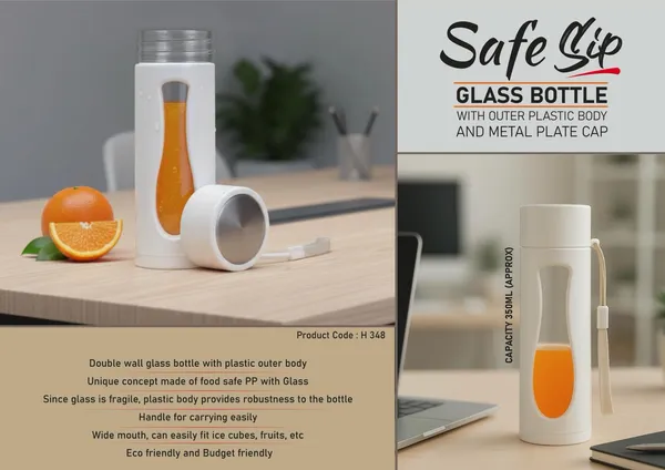 Safe_Sip_Double_Wall_Glass_Water_Bottle_With_Plastic_Outer_Body_And_Metal_Plate_Cap