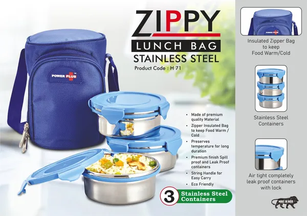 Zippy_Insulated_Lunch_Bag_With_3_Stainless_Steel_LeakProof_Containers