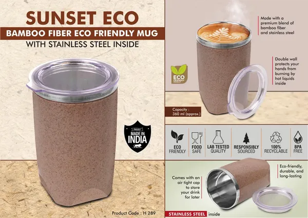 Sunset_Eco_Bamboo_Fiber_Reusable_Coffee_Mug_With_Stainless_Steel_Interior