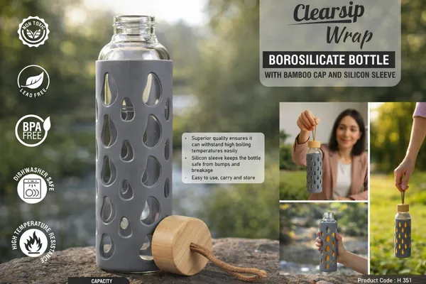 Clearsip_Wrap_Borosilicate_Glass_Water_Bottle_With_Bamboo_Cap_And_Protective_Silicone_Sleeve