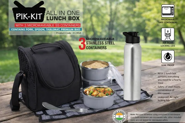 PikKit_AllInOne_Insulated_Lunch_Box_With_3_Microwaveable_Stainless_Steel_Containers