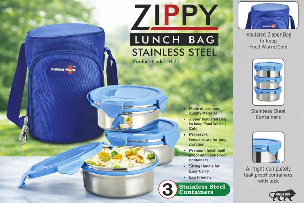 Zippy_Insulated_Lunch_Bag_With_3_Stainless_Steel_LeakProof_Containers