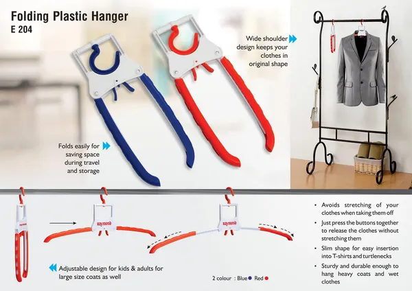 Folding_Plastic_Hanger_E_204_SpaceSaving_Travel_Clothes_Hanger_(Pack_Of_2)