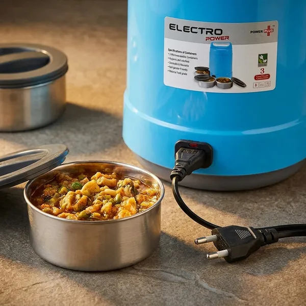 Electro_Power_Plus_Electric_Lunch_Box_H_103_With_Auto_CutOff_2_Stainless_Steel_Containers