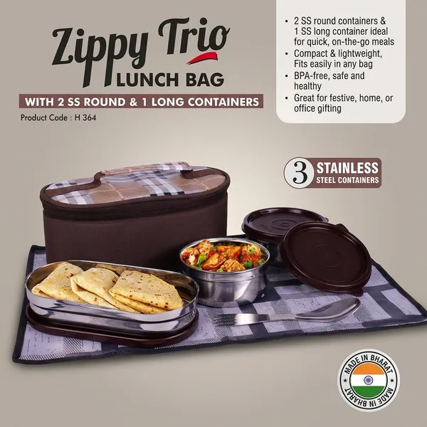 Zippy_Trio_Lunch_Bag_With_3_Stainless_Steel_Containers_Bpa_Free_&_Leak_Proof