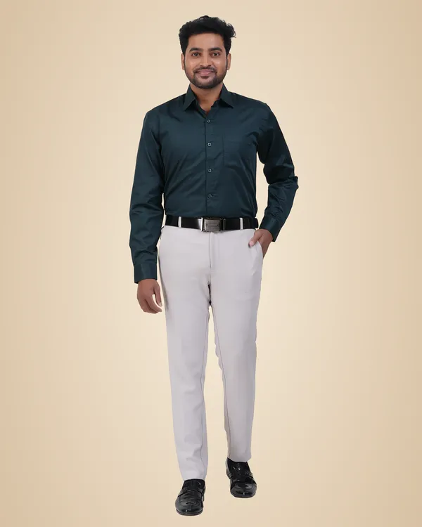 Dark_Teal_Green_Satin_Cotton_Shirt_For_Men