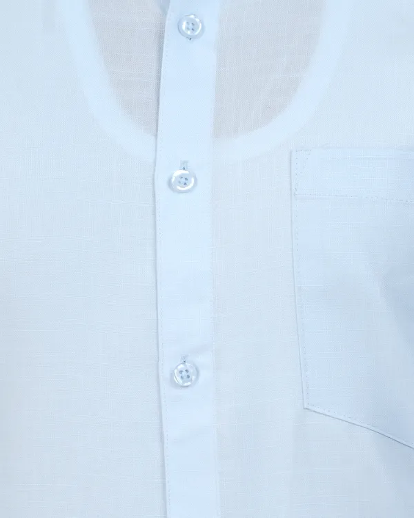 Light_Blue_Cotton_Shirt_For_Men