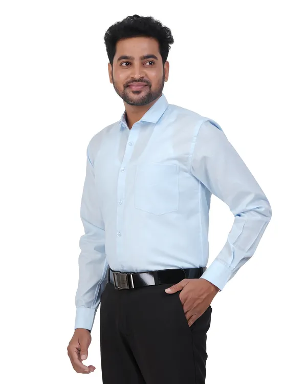 Light_Blue_Cotton_Shirt_For_Men