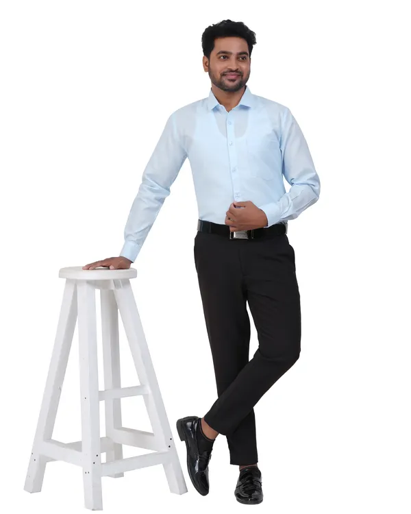 Light_Blue_Cotton_Shirt_For_Men
