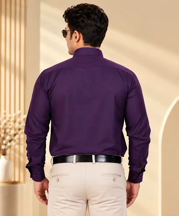 Purple_Cotton_Shirt_For_Men
