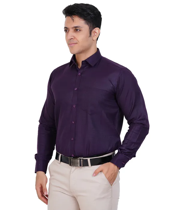 Purple_Cotton_Shirt_For_Men