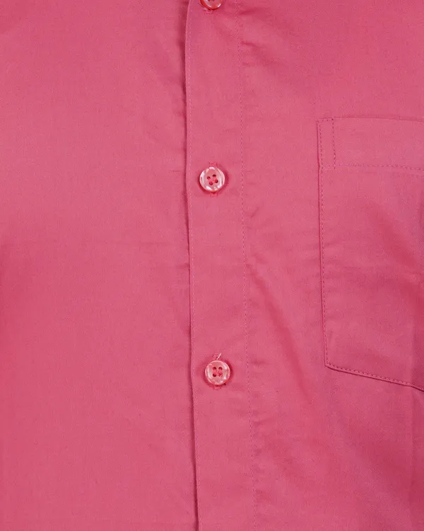 Pink_Satin_Cotton_Shirt_For_Men