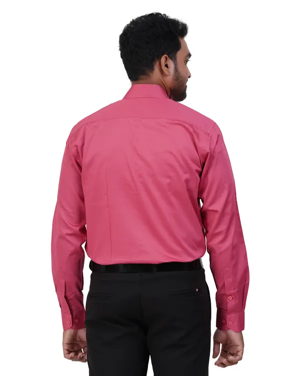 Pink_Satin_Cotton_Shirt_For_Men