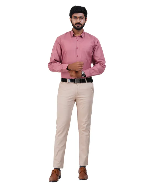 Pink_Cotton_Shirt_For_Men