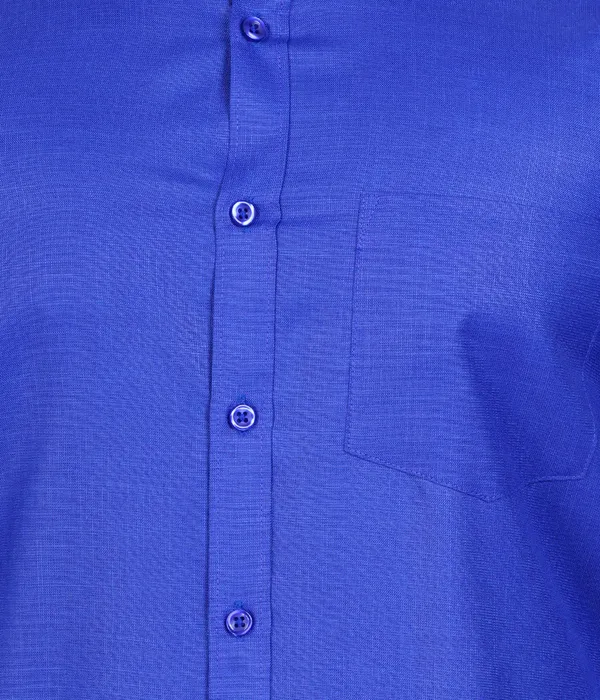 Royal_Blue_Cotton_Shirt_For_Men