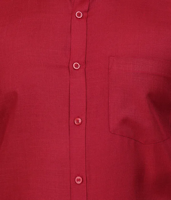 Maroon_Cotton_Shirt_For_Men