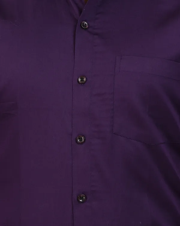Purple_Satin_Cotton_Shirt_For_Men