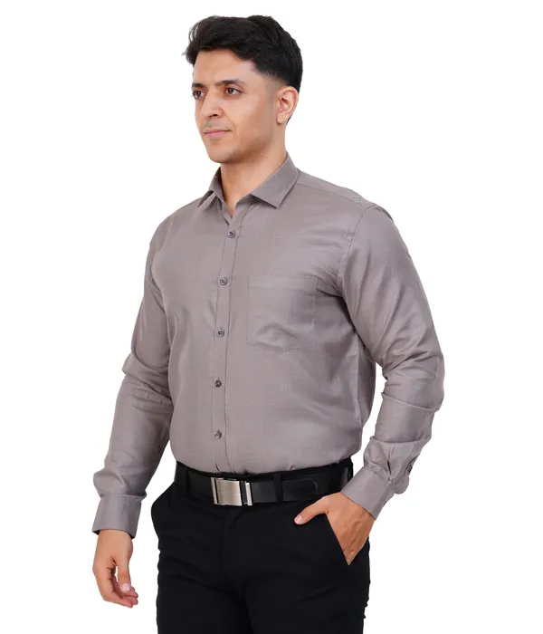 Grey_Cotton_Shirt_For_Men
