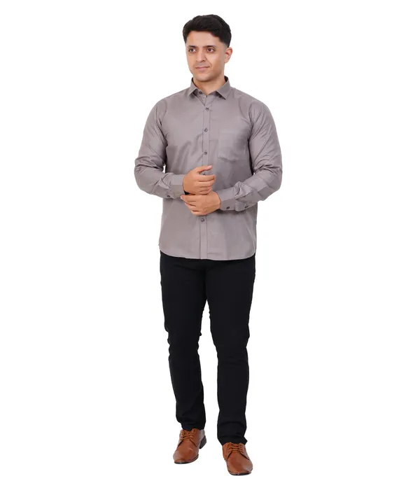 Grey_Cotton_Shirt_For_Men