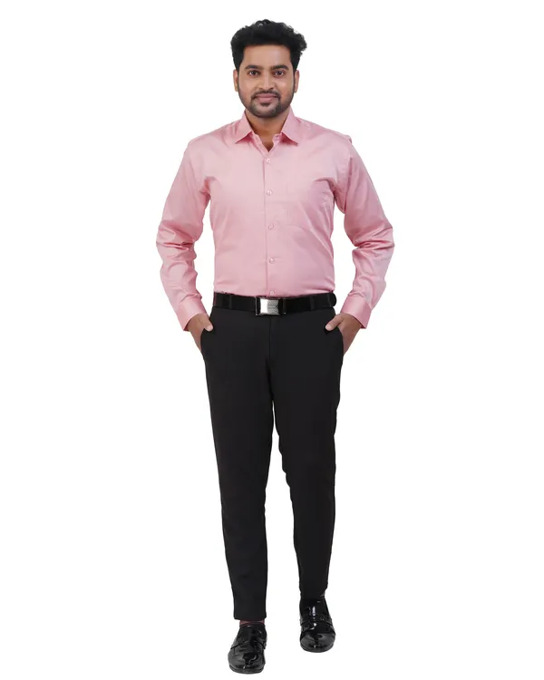 Light_Pink_Satin_Cotton_Shirt_For_Men
