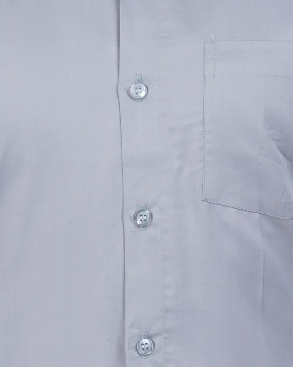 Grey_Satin_Cotton_Shirt_For_Men