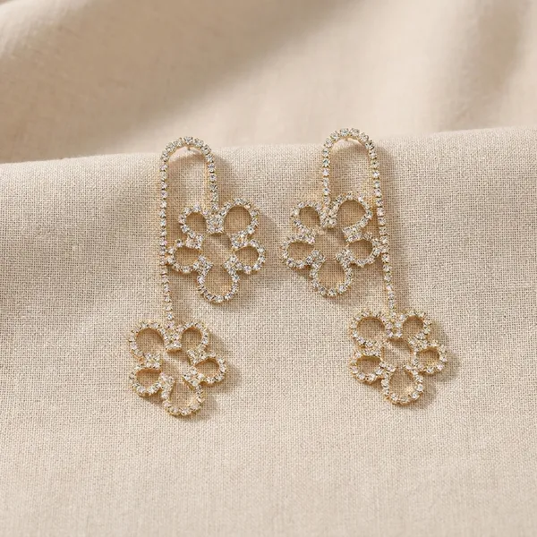 Rose_Gold_Elegant_Floral_Crystal_Drop_Earrings