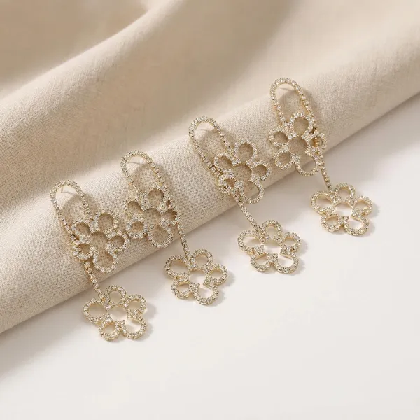 Rose_Gold_Elegant_Floral_Crystal_Drop_Earrings