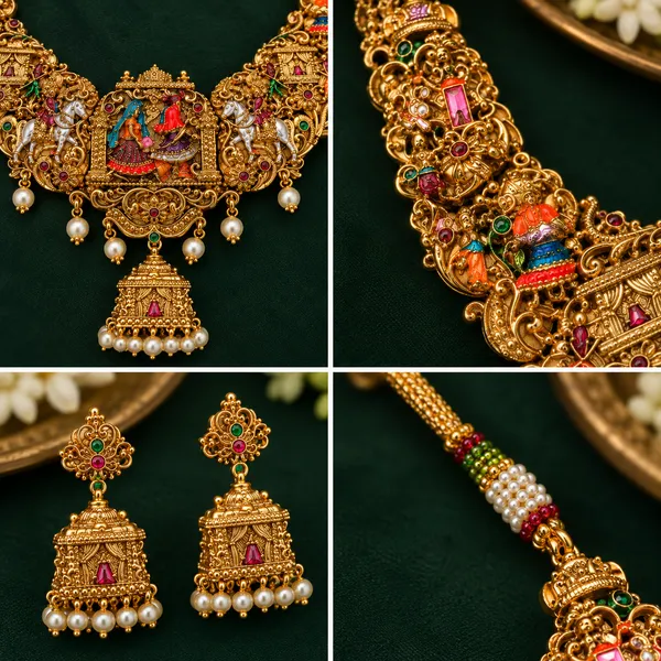 Emerald_Pearl_Necklace_Set