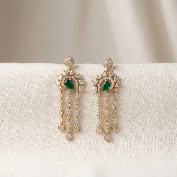 Green_Stone_Elegant_Chandelier_Earrings_With_Crystal_Accents