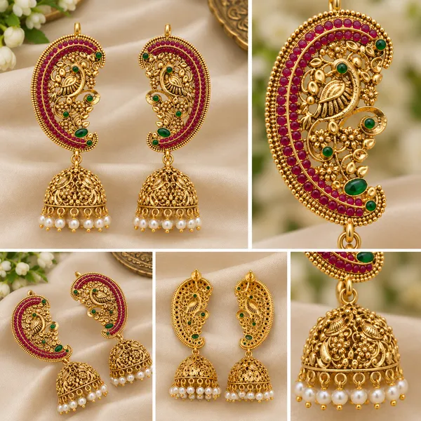 Traditional_Multicolor_Temple_Necklace_Set