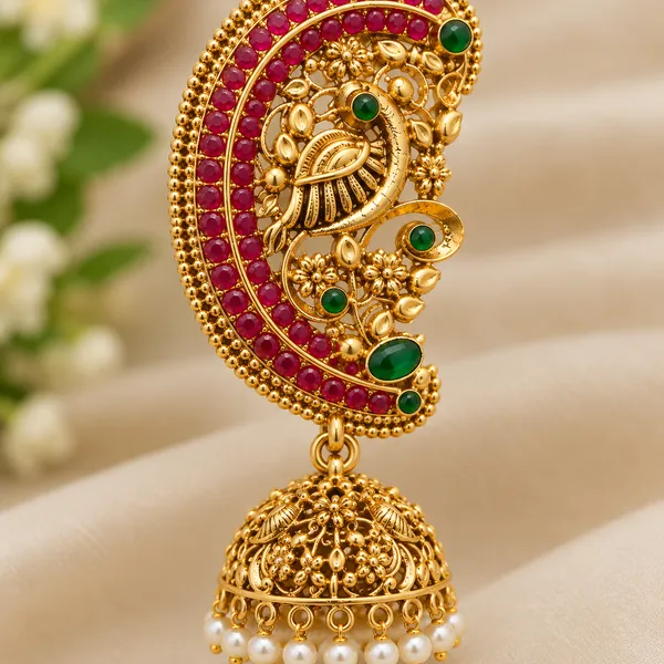 Traditional_Multicolor_Temple_Necklace_Set