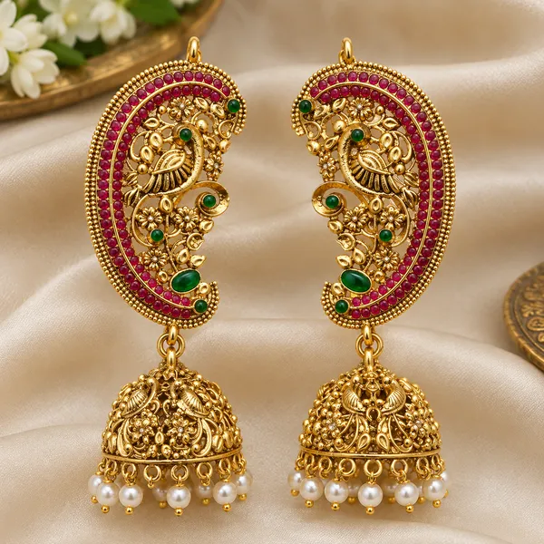 Traditional_Multicolor_Temple_Necklace_Set
