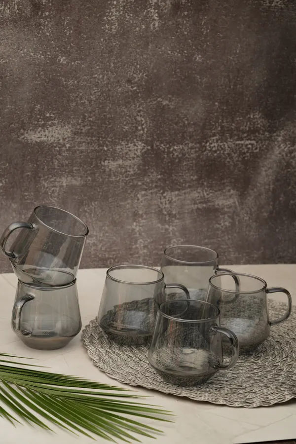 Lumo_Smoke_Glass_Mug_Set_Of_6_420Ml