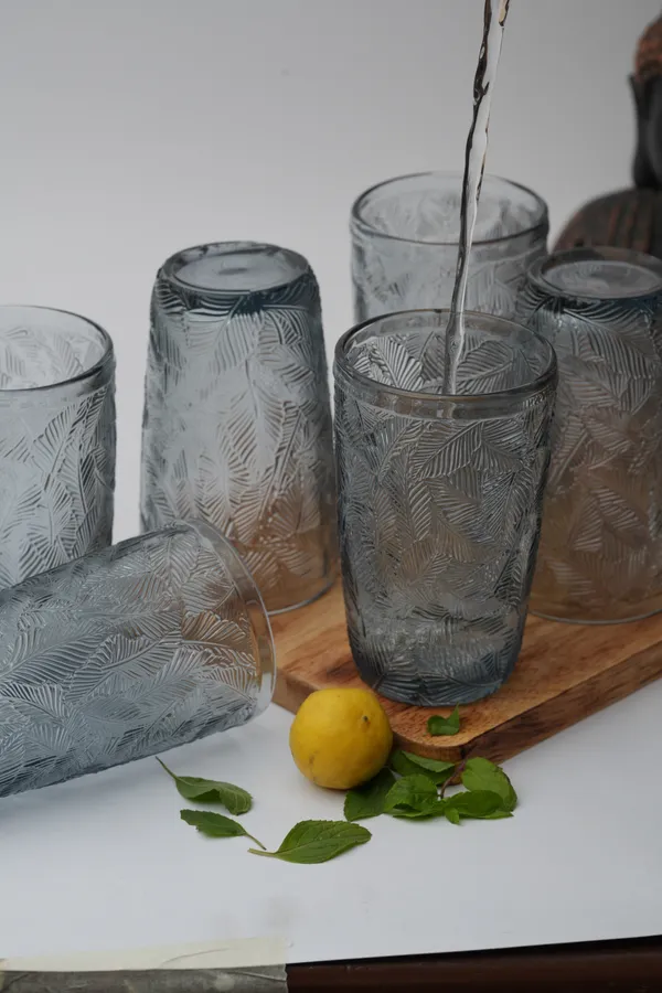 Tropical_Blue_Palm_Glass_Set_Of_6_380Ml