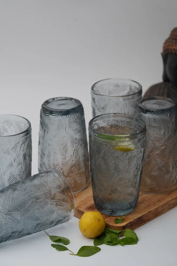 Tropical_Blue_Palm_Glass_Set_Of_6_380Ml
