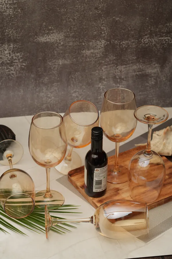 Amber_Halo_Wine_Glass_Set_Of_6_465Ml