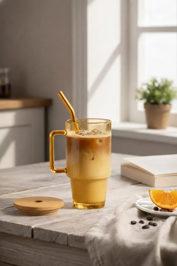 Stam_Amber_Glass_Tumbler_With_Wooden_Lid_Glass_Straw_750Ml