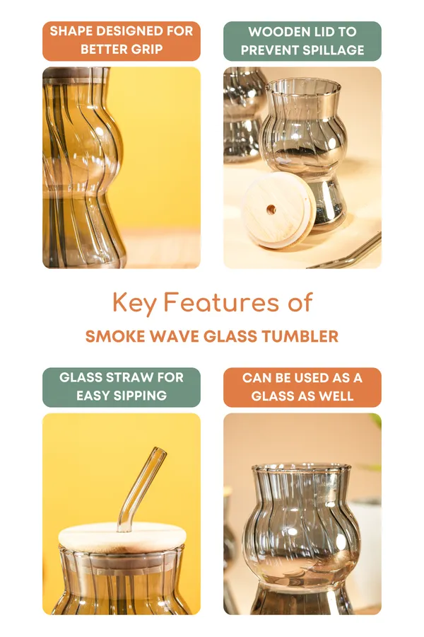 Smoke_Wave_Glass_Tumbler_With_Wooden_Lid_Glass_Straw_Set_Of_2_480Ml