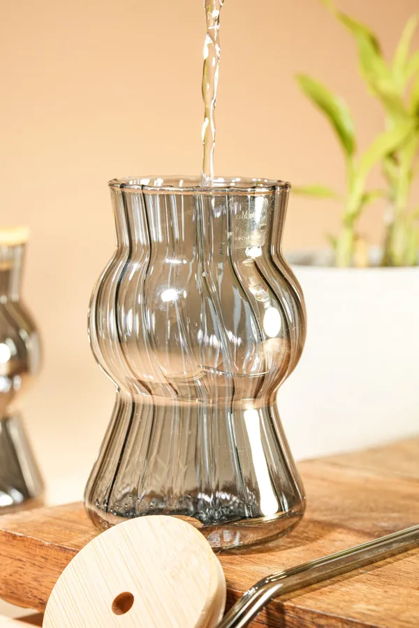 Smoke_Wave_Glass_Tumbler_With_Wooden_Lid_Glass_Straw_Set_Of_2_480Ml