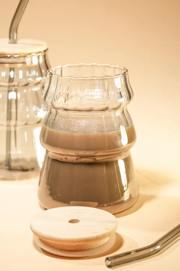 Smoke_Ripple_Glass_Tumbler_With_Wooden_Lid_Glass_Straw_Set_Of_2_480Ml