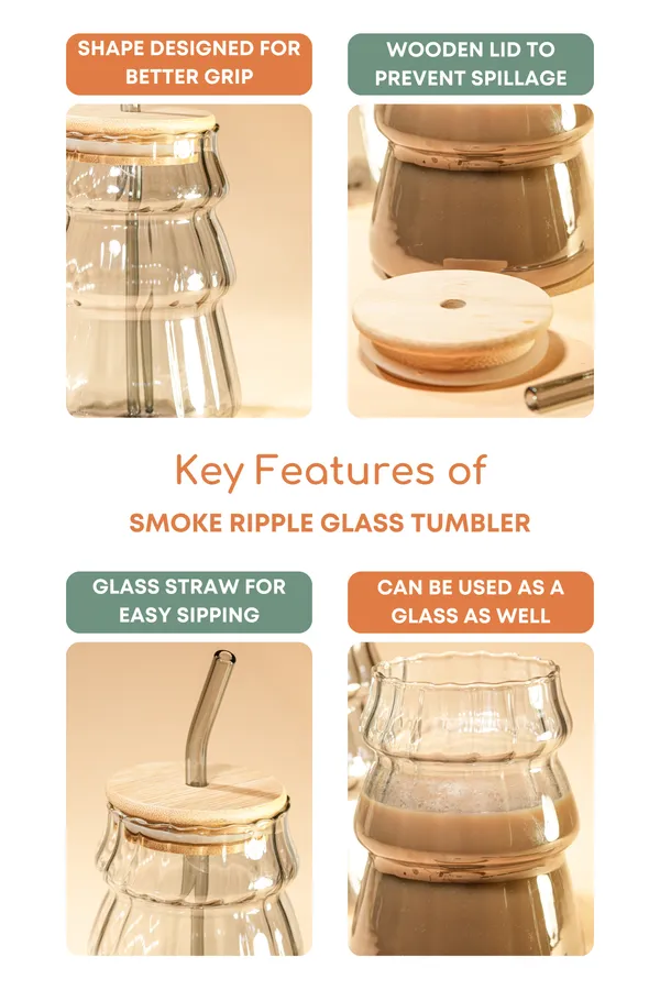 Smoke_Ripple_Glass_Tumbler_With_Wooden_Lid_Glass_Straw_Set_Of_2_480Ml