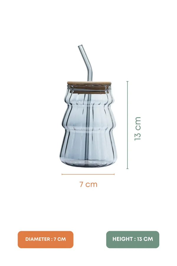 Smoke_Ripple_Glass_Tumbler_With_Wooden_Lid_Glass_Straw_Set_Of_2_480Ml