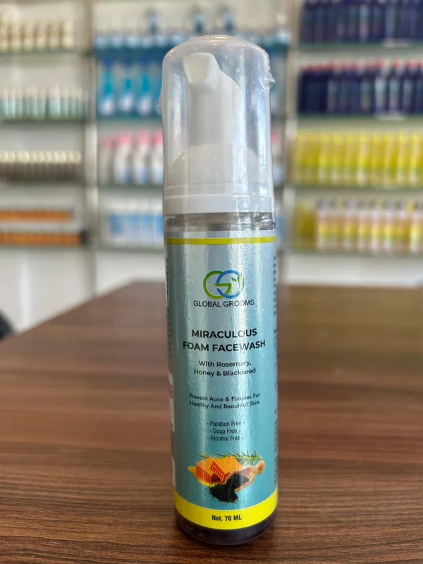 Global_Grooms_Miraculous_Foam_Face_Wash_With_Rosemary,_Honey_And_Blackseed_-_70Ml