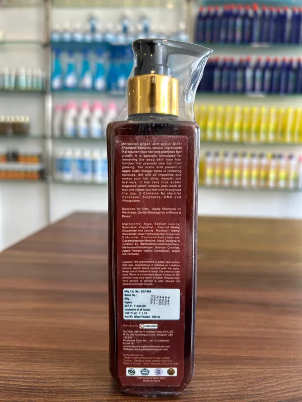 Global_Grooms_Moroccan_Argan_Shampoo_With_Apple_Cider_Vinegar_-_Sulphate_Free_Bio-Active_Hair_Care_(200_Ml)