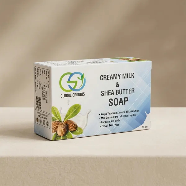 Creamy_Milk_And_Shea_Butter_Soap_-_Pack_Of_6_(75Gm_Each)