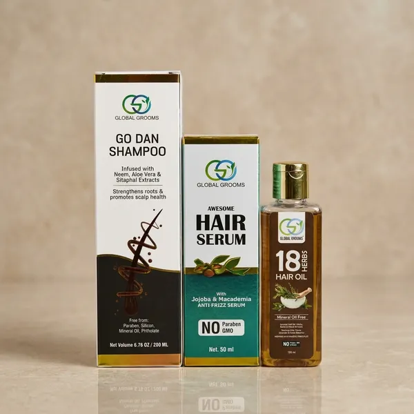 Global_Grooms_Hair_Care_Combo_-_Go_Dan_Shampoo,_Awesome_Hair_Serum_And_18_Herbs_Hair_Oil