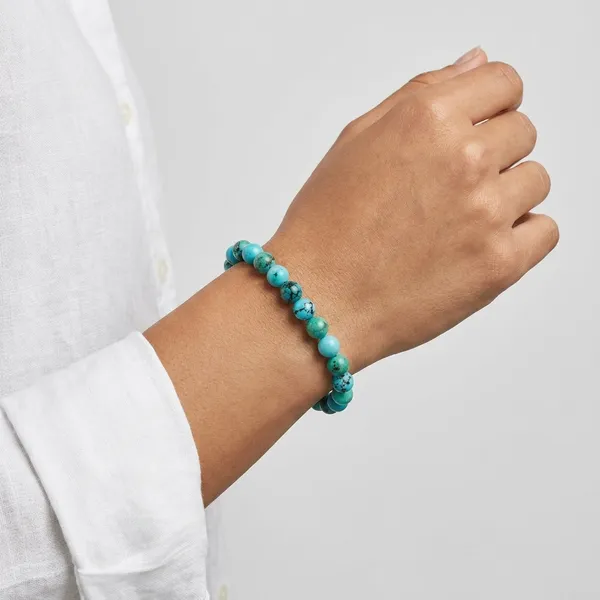 Blue_Turquoise(Firoza)_Bracelet_For_Unisex
